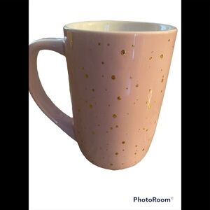 DAVID’S tea pink confetti mug
